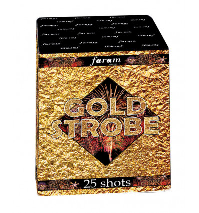 Vuurwerk GOLD STROBE - 25 shots