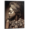 Slim frame zwart - 50x70cm - African beauty
