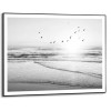 Slim frame zwart - 50x70cm - beach serenity
