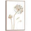 Slim frame wood - 20x30cm - flower still