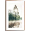 Slim frame wood - 20x30cm - sunny tree