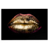 Deco glas - 78x116cm - perfect lips