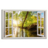 Deco panel - 60x90cm - forest window