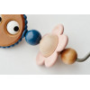 BabyBjorn speelgoed voor wipstoel - ondeugende oogjes pastel