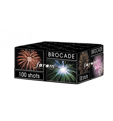 Vuurwerk BROCADE - 100 shots batterij