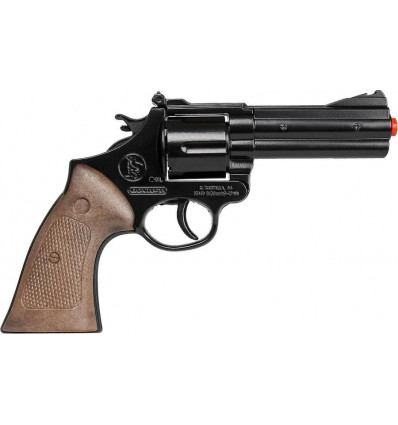 GONHER speelgoed politie pistool Magnum- 12shots