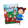 De Spiekpietjes - Pakket boek Spiekpiet naar school + pop meisje - Vanderheyden