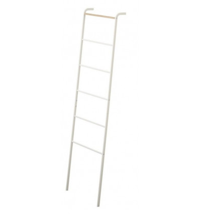 Yamazaki TOWER ladder hanger - wit 45x24x160cm metaal en hout