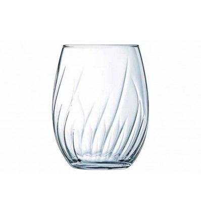 CRISTAL D'ARQUES Swirly - 4 glazen 360ml waterglas