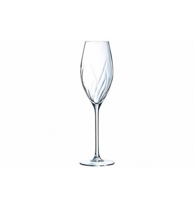 CRISTAL D'ARQUES Swirly - 4 champagne glazen 240ml