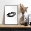 Slim frame zwart - 20x30cm - hot lips