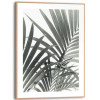 Slim frame wood - 30x40cm - palm leafs
