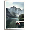 Slim frame wood - 50x70 - canoe lake
