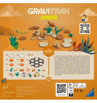 RAVENSBURGER GraviTrax junior extension desert