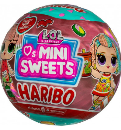 LOL Suprise - Love mini sweets Haribo pop ass. (prijs per stuk)