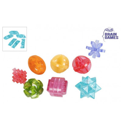Brain Games - diamant puzzel - 7cm (prijs per stuk)