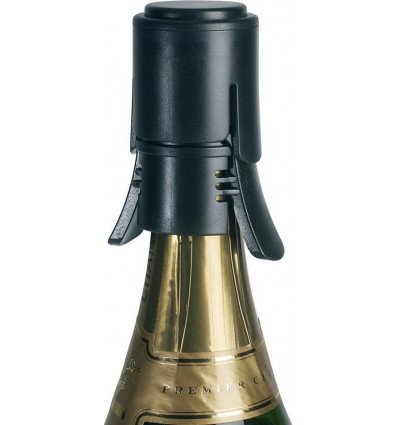 LE CREUSET SW106 - Mouserende wijnstop zwart