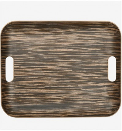 ASA Wood ebony - dienblad - 45x36cm - willow