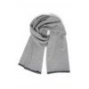 Herschel classic stripe sjaal - heather light grey