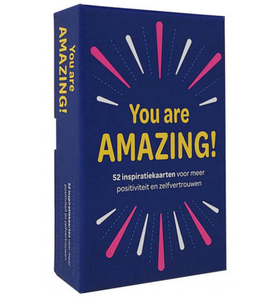 You are amazing! - 52 inspiratiekaarten - meer positieviteit en zelfvertrouwen