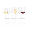Leonardo PUCCINI - Glazen set 18dlg 6 champagne, 6 rode & 6 witte wijnglazen