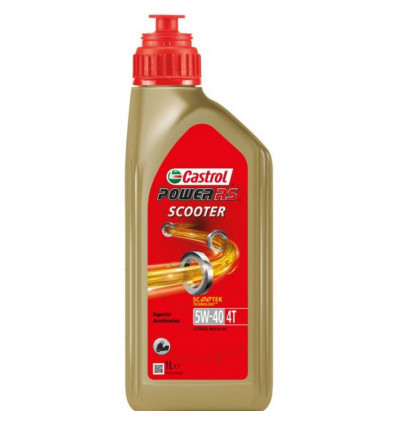 CASTROL Oil Power RS Scooter 4T 5W-40 1L