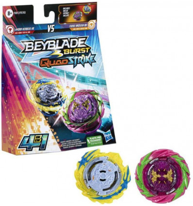 BEYBLADE Quad Strike - Dual pack ass. (prijs per verpakking) F6783
