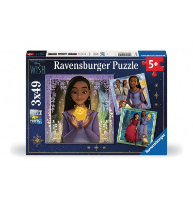 RAVENSBURGER puzzel - Disney Wish - 3x49 stukjes