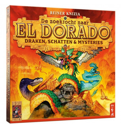 999 GAMES De zoektocht naar El Dorado: Draken, schatten & mysteries - bordspel