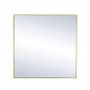 Pomax PALACE spiegel - 40x3x40cm - goud metaal