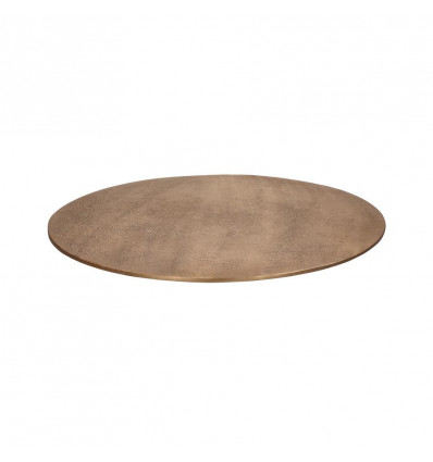 Pomax MORGAN tafelblad - 45x0.8cm - goud aluminium
