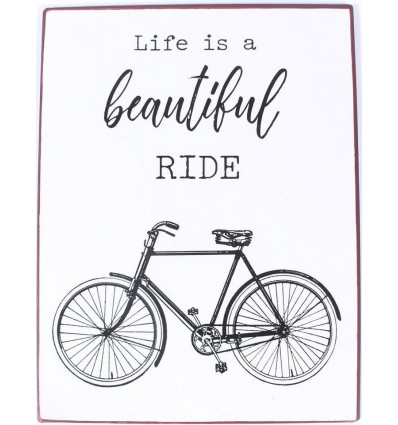 Sign - Life is a beautiful ride