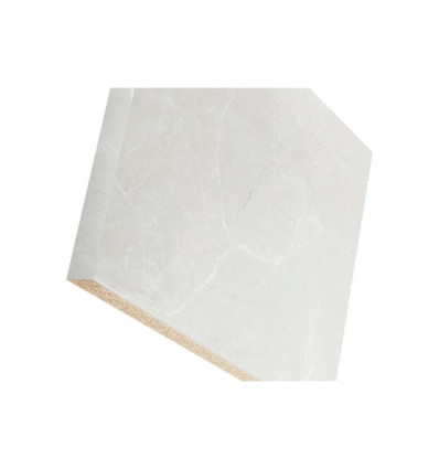 Werkblad EEZYDOO - white marble 3050x640x38,7mm
