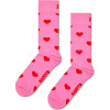 Happy Socks HEART - 36/40 - roze