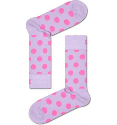 Happy Socks BIG DOT - 36/40 - paars/roze