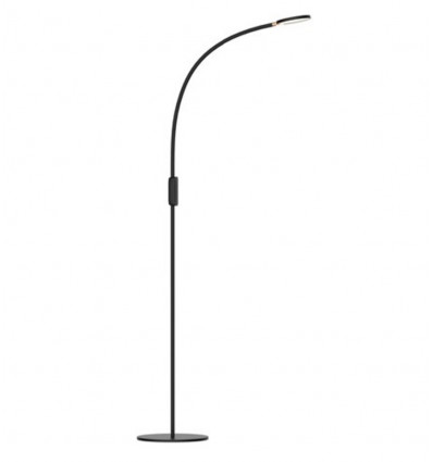FANTASIA Vloerlamp NONI - LED 4.3W dimbaar - zwart