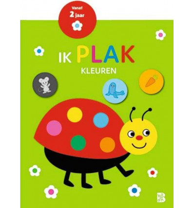 Eerste stickerboek, ik plak - Kleuren (+2jaar)