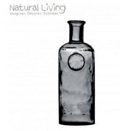 NATURAL LIVING Adele drinkfles - 1.7L 13xH27cm - gerecycleerd glas