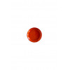 VAL Estela bord 12cm - d. oranje met d. rode lijn