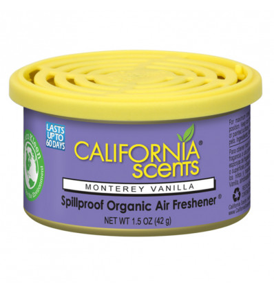 CALIFORNIA SCENTS Luchtverfrisser - montery vanilla