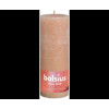 BOLSIUS rustiek stompkaars - 30x10cm - misty pink