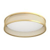 EGLO Plafondlamp LUPPINERIA LED - 38,5cm mat/goud