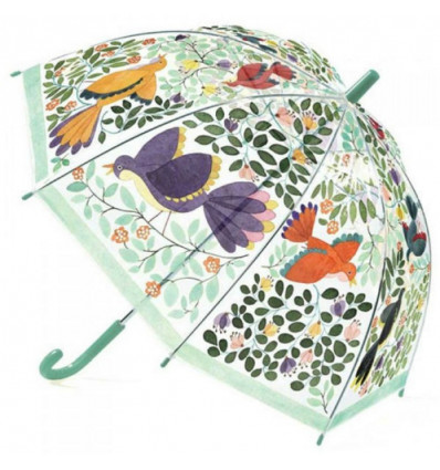 DJECO paraplu - bloemen en vogels