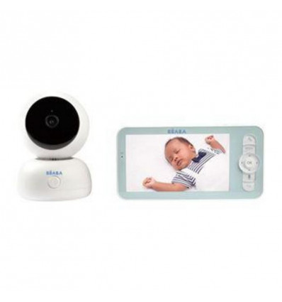 BEABA Zen premium babyfoon video - wit/ aqua
