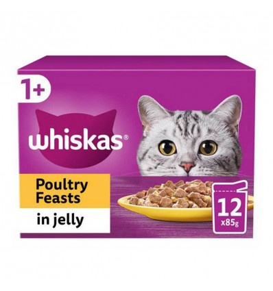 WHISKAS pouch 12x85g - Poultry adult