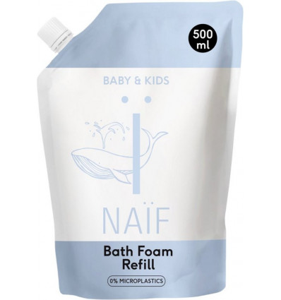 NAIF Badschuim navulverpakking voor baby en kids