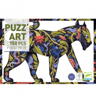 DJECO Puzz'Art - Panther 150st.