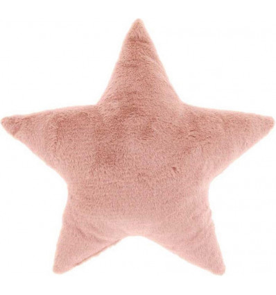 UNIQUE Star kussen - 45x35cm - old pink 8501019op