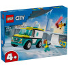 LEGO City 60403 Ambulance en snowboarder