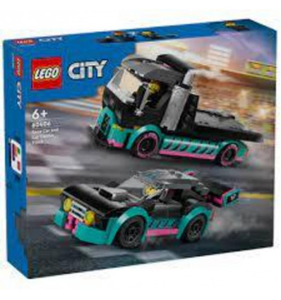LEGO City 60406 Raceauto en transport truck